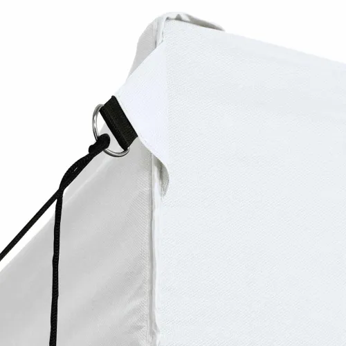 Profesionalni sklopivi šator za svadbe - šator za zabave 280x410x315 cm čelični bijeli - Bijela Cijena