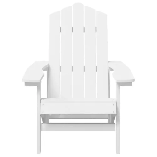 Vrtne stolice Adirondack 2 kom HDPE bijele - Bijela Fotelja (2 kom) Cijena