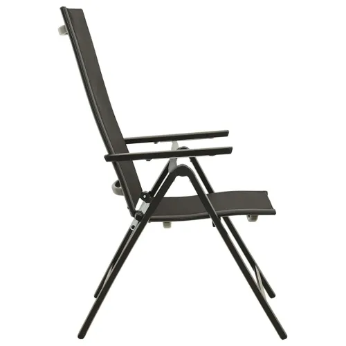 5-dijelni bistro set crni i antracit - 4 Cijena