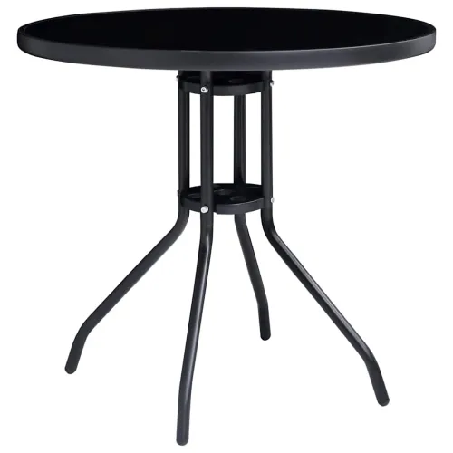 5-dijelni bistro set crni i antracit - 4 Cijena