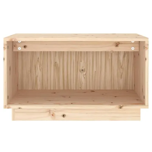TV ormarić 60 x 35 x 35 cm od masivne borovine - Prirodna 1 Cijena
