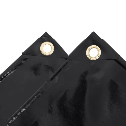 Cerada 650 g/m² 3 x 3 m crna - Crna 3 x 3 m 1 s ušicama Cijena