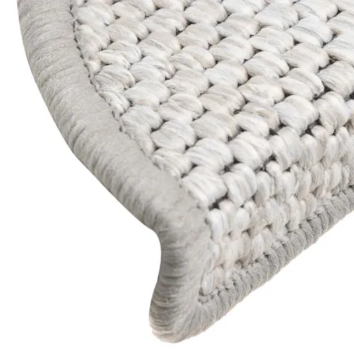 Samoljepljivi otirači za stube 15 kom 56x17x3 cm boja platine - Platina 56 x 17 x 3 cm 15 Cijena