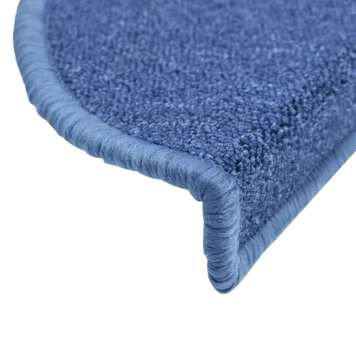 Prostirke za stepenice 10 kom 56x17x3 cm plave poluokrugle - Plava 56 x 17 x 3 cm 10 Cijena
