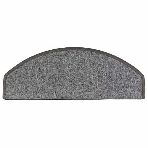 Prostirke za stepenice 10 kom 65x24x4 cm tamno sive poluokrugle velike - Tamnosiva 65 x 24 x 4 cm 10 Cijena