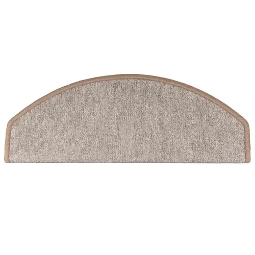 Prostirke za stepenice 10 kom 65x24x4 cm svijetlosmeđe poluokrugle velike - Svjetlosmeđa 65 x 24 x 4 cm 10 Cijena