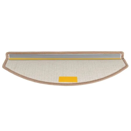 Prostirke za stepenice 10 kom 65x24x4 cm svijetlosmeđe poluokrugle velike - Svjetlosmeđa 65 x 24 x 4 cm 10 Cijena