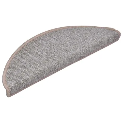 Prostirke za stepenice 10 kom 65x24x4 cm svijetlosmeđe poluokrugle velike - Svjetlosmeđa 65 x 24 x 4 cm 10 Cijena