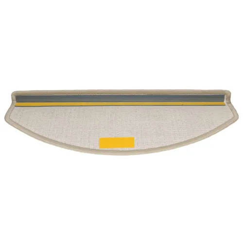 Prostirke za stepenice 10 kom 65x24x4 cm taupe poluokrugle velike - Sivosmeđa 65 x 24 x 4 cm 10 Cijena