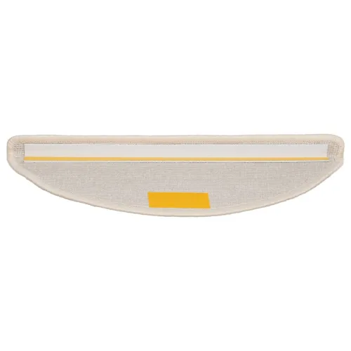 Prostirke za stepenice 10 kom 56x17x3 cm bijele poluokrugle - Bijela 56 x 17 x 3 cm 10 Bijela Cijena