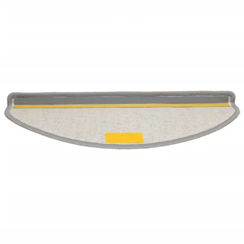 Prostirke za stepenice 10 kom 65x21x4 cm sive poluokrugle velike - Siva 65 x 21 x 4 cm 10 Cijena