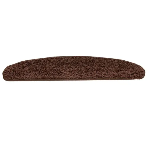 Prostirke za stepenice 10 kom 65x21x4 cm Smeđe poluokrugle velike - Smeđa 65 x 21 x 4 cm 10 Cijena