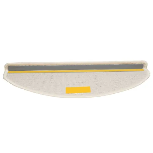 Prostirke za stepenice 10 kom 65x21x4 cm Bijele poluokrugle velike - Bijela 65 x 21 x 4 cm 10 Cijena