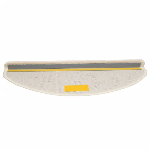 Prostirke za stepenice 10 kom 65x21x4 cm Bijele poluokrugle velike - Bijela 65 x 21 x 4 cm 10 Cijena