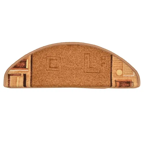 Otirači za stepenice samoljepljivi 10 kom 65x21x4 cm bež - Bež 10 Polukružno Cijena
