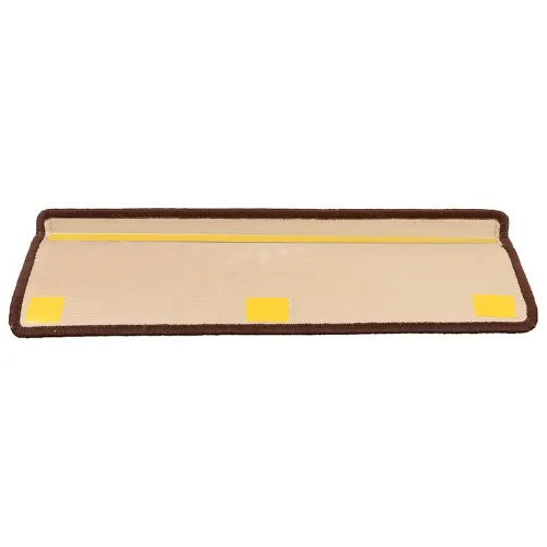 Otirači za stepenice samoljepljivi 10 kom 65x21x4 cm smeđi - Smeđa 10 Pravokutno Cijena