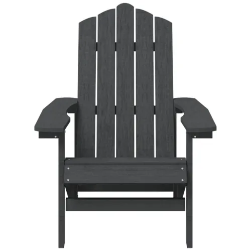 Vrtne stolice Adirondack sa stolićem HDPE antracit - Antracit 1 2 x fotelja + stol Cijena