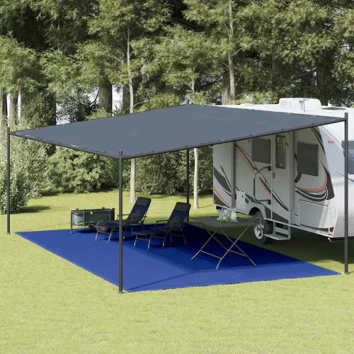 Tepih za šator 400 x 700 cm plavi HDPE - Plava 400 x 700 cm 1 Cijena