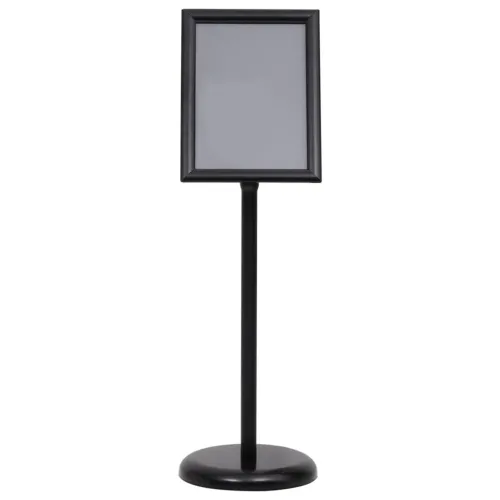 Stalak za plakate A4 s postoljem crni od aluminijske legure - Crna a4 Crna a4 Cijena