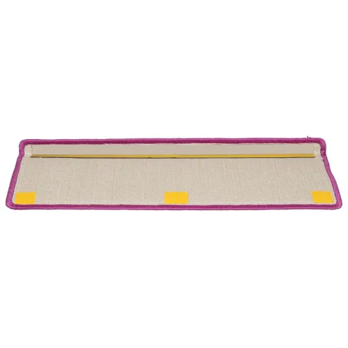 Prostirke za stepenice 10 kom 65x21x4 cm ljubičaste pravokutne rubove - Ljubičasta 10 Cijena