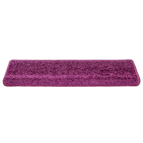 Prostirke za stepenice 10 kom 65x21x4 cm ljubičaste pravokutne rubove - Ljubičasta 10 Cijena