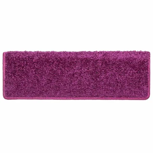 Prostirke za stepenice 10 kom 65x21x4 cm ljubičaste pravokutne rubove - Ljubičasta 10 Cijena