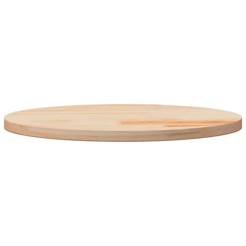 Ploča za stol Ø 50 x 2,5 cm od masivne borovine - Prirodna Ø 50 x 2.5 cm Cijena