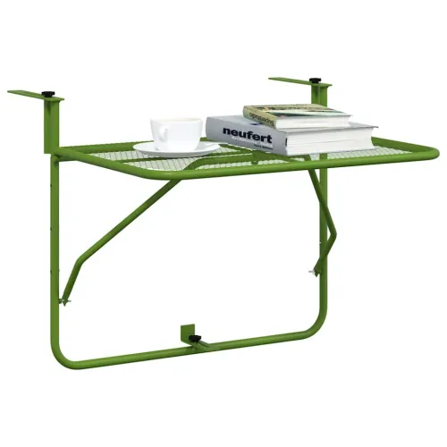 Balkonski stol zeleni 60 x 40 cm čelični - Zelena 1 mesh design Cijena