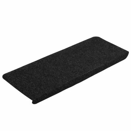 Ljepljivi tepisi za stepenice 15 kom 65x24,5x3,5 cm crni - Crna 65 x 24.5 x 3.5 cm 15 Cijena