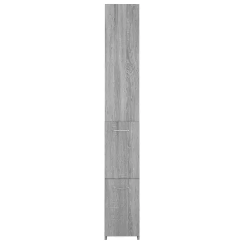 Kupaonski ormarić sivi hrast 25x26,5x170 cm konstruirano drvo - Sivi hrast sonoma 1 1 Cijena