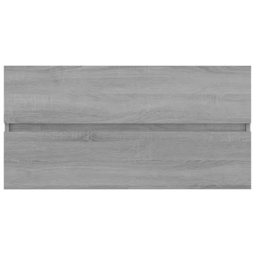 Ormarić za Lavabo - Umivaonik boja hrasta sonome 90x38,5x45 cm drveni - Sivi hrast sonoma 90 x 38.5 x 45 cm Cijena