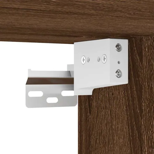 Ormarić za cipele boja hrasta 60 x 35 x 70 cm konstruirano drvo - Smeđi hrast 60 x 35 x 70 cm shoe cabinet without door Cijena