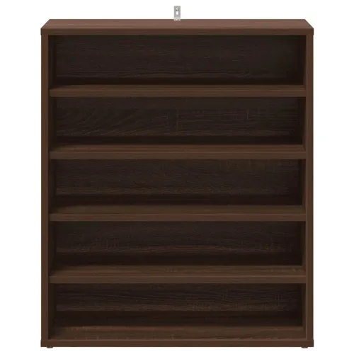 Ormarić za cipele boja hrasta 60 x 35 x 70 cm konstruirano drvo - Smeđi hrast 60 x 35 x 70 cm shoe cabinet without door Cijena