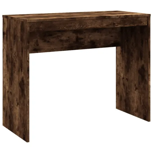 Radni stol boja dimljenog hrasta 90x40x72 cm konstruirano drvo - Dimljeni hrast Dimljeni hrast Cijena