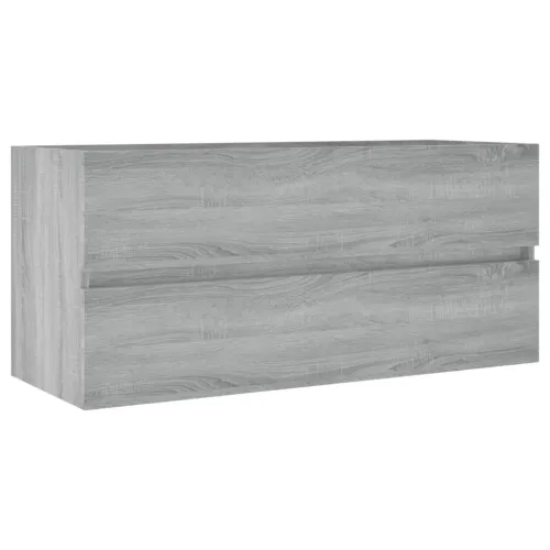 Ormarić za Lavabo - Umivaonik boja hrasta sonome 100x38,5x45 cm drveni - Sivi hrast sonoma 100 x 38.5 x 45 cm Cijena