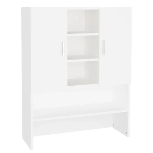 Ormarić za perilicu rublja bijeli 70,5 x 25,5 x 90 cm - Bijela 1 Bijela Cijena