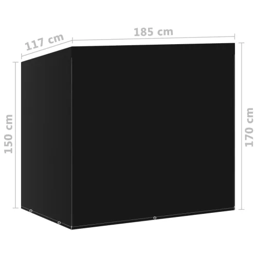 Navlake za ljuljačku sa 6 ušica 2 kom 185 x 117 x 170 cm - 185 x 117 x 170 cm 2 Cijena