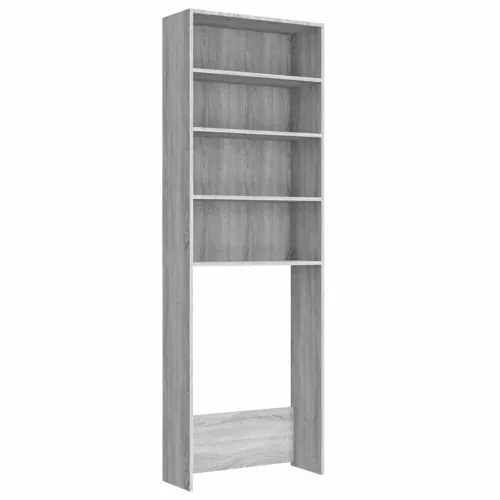Ormarić za perilicu rublja boja hrasta sonome 64 x 24 x 190 cm - Sivi hrast sonoma 1 Sivi hrast sonoma Cijena