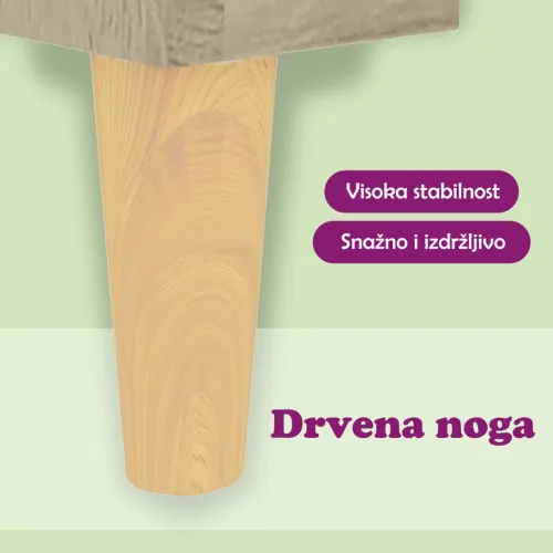 Noćni ormarić boja hrasta sonome 40 x 35 x 47 cm - sonoma hrast 1 Cijena