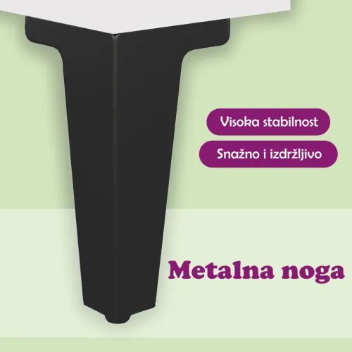 Noćni ormarići 2 kom bijeli od konstruiranog drva - Bijela 2 Cijena
