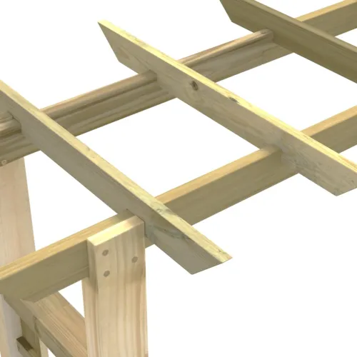 Pergola/luk za ruže 150 x 60 x 204 cm od impregniranog drva Cijena