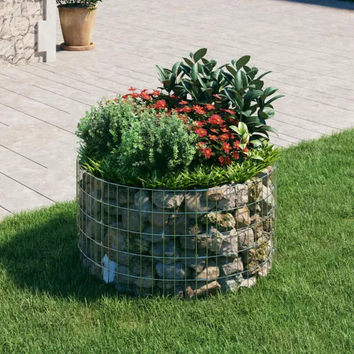 Kružni gabionski stup od pocinčanog čelika Ø 100 x 50 cm - Ø 100 x 50 cm 1 Ø 100 x 50 cm Cijena