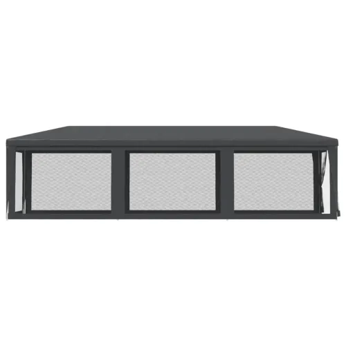 Šator za svadbe - šator za zabave sa8 mrežastih bočnih zidova antracit 3x9 m HDPE - Antracit 3 x 9 m with 8 sidewalls Cijena