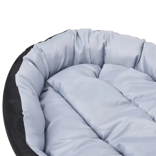Dvostrani perivi jastuk za pse sivo-crni 110 x 80 x 23 cm - Siva i crna 110 x 80 x 23 cm Cijena