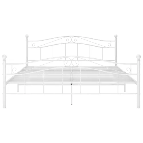 Okvir za krevet bijeli metalni 140 x 200 cm - Bijela 140 x 200 cm Cijena