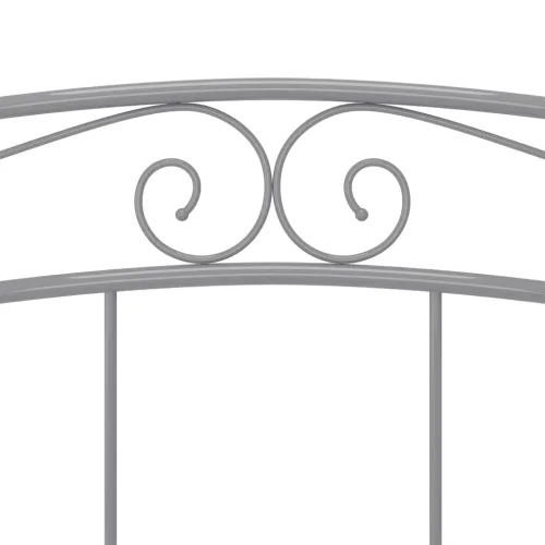 Okvir za krevet sivi metalni 160 x 200 cm - Siva 160 x 200 cm Cijena
