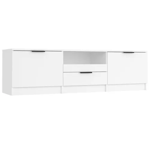 TV ormarić bijeli 140x35x40 cm inženjerski drvo - Bijela 1 Cijena