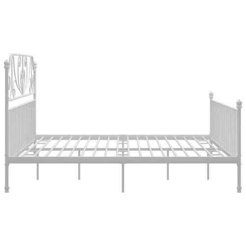 Okvir za krevet bijeli metalni 180 x 200 cm - Bijela 180 x 200 cm Cijena