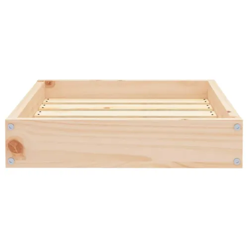 Krevet za pse 51,5 x 44 x 9 cm od masivne borovine - Prirodna 51.5 x 44 x 9 cm Cijena