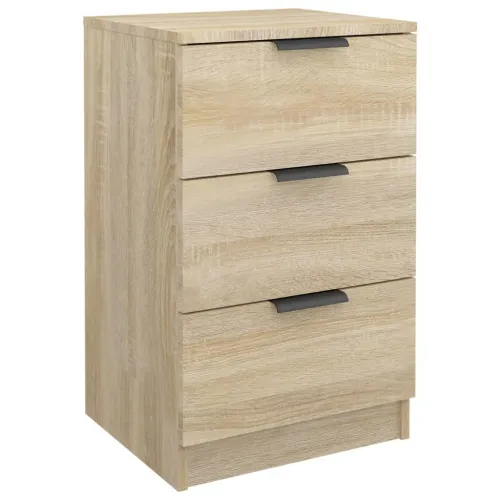 Noćni ormarići 2 kom hrasta sonome 40x36x65 cm - sonoma hrast 2 Sonoma hrast 2 Cijena